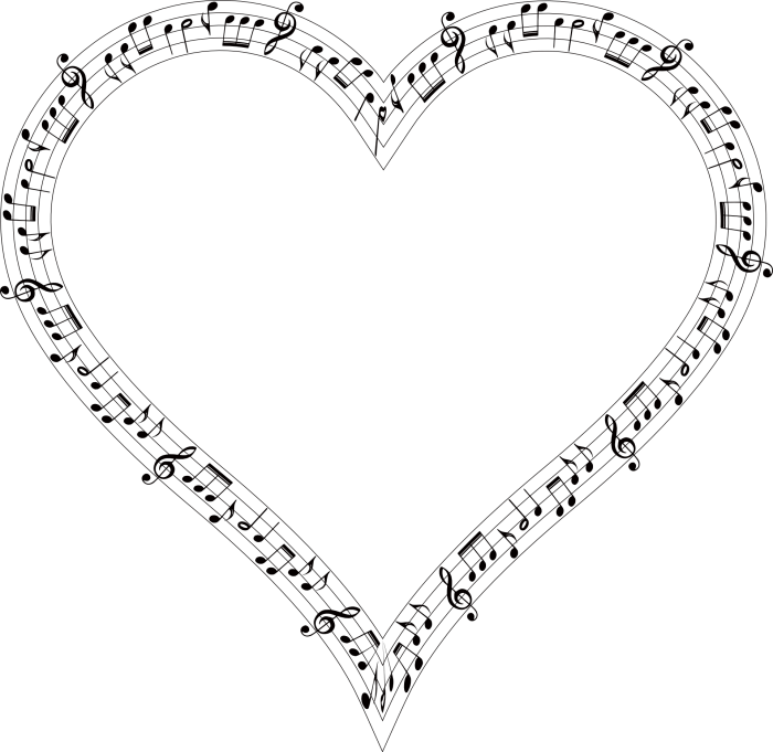 120 шаблонов и трафаретов сердца. Картинки сердца