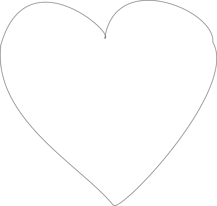 120 шаблонов и трафаретов сердца. Шаблоны для вырезания и распечатки