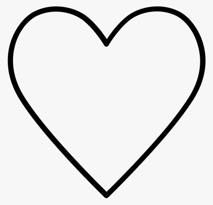 120 шаблонов и трафаретов сердца. Черно-белые для печати