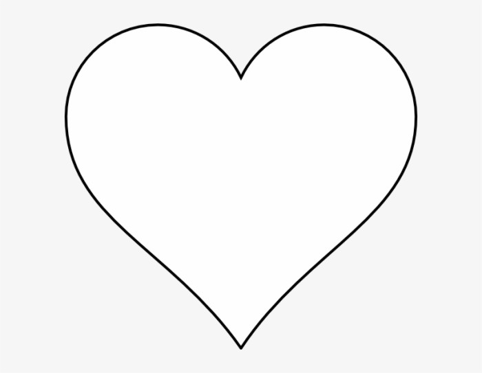 120 шаблонов и трафаретов сердца. Черно-белые для печати