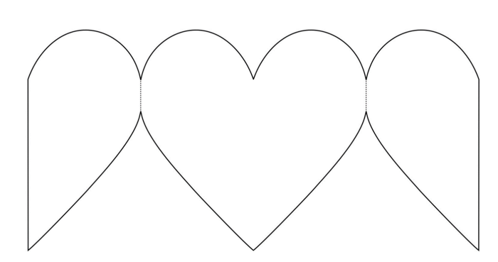 120 шаблонов и трафаретов сердца. Шаблоны для вырезания и распечатки