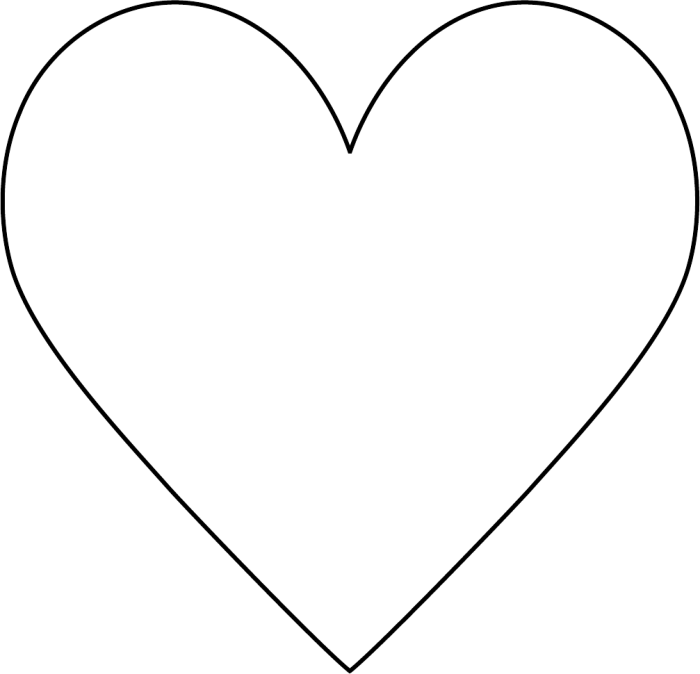 120 шаблонов и трафаретов сердца. Шаблоны для вырезания и распечатки