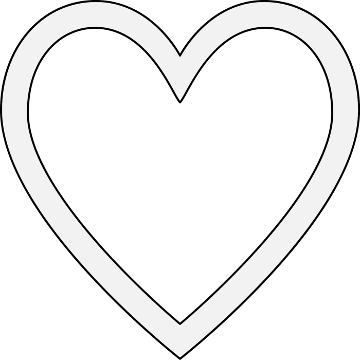 120 шаблонов и трафаретов сердца. Для торта