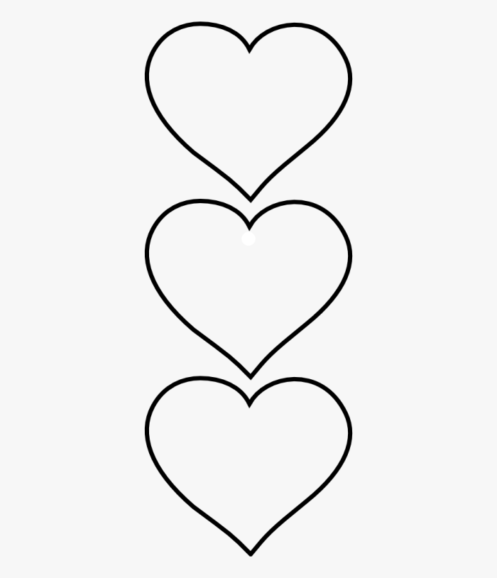 120 шаблонов и трафаретов сердца. Маленькие сердечки