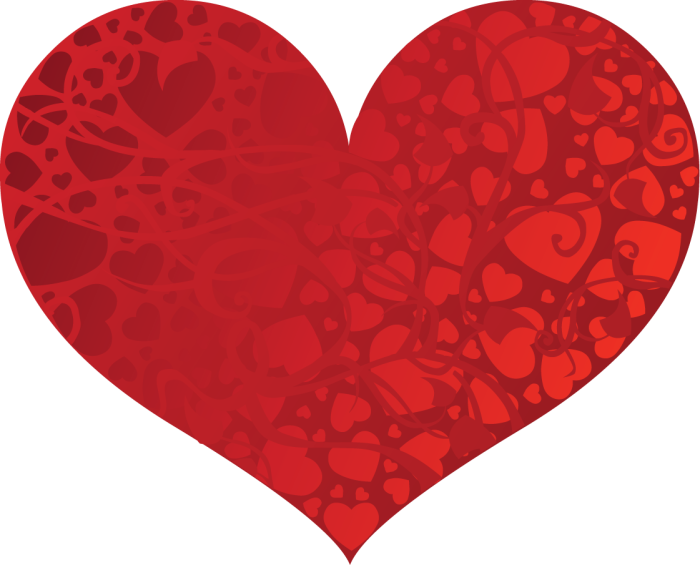 120 шаблонов и трафаретов сердца. Цветные для вырезания из бумаги