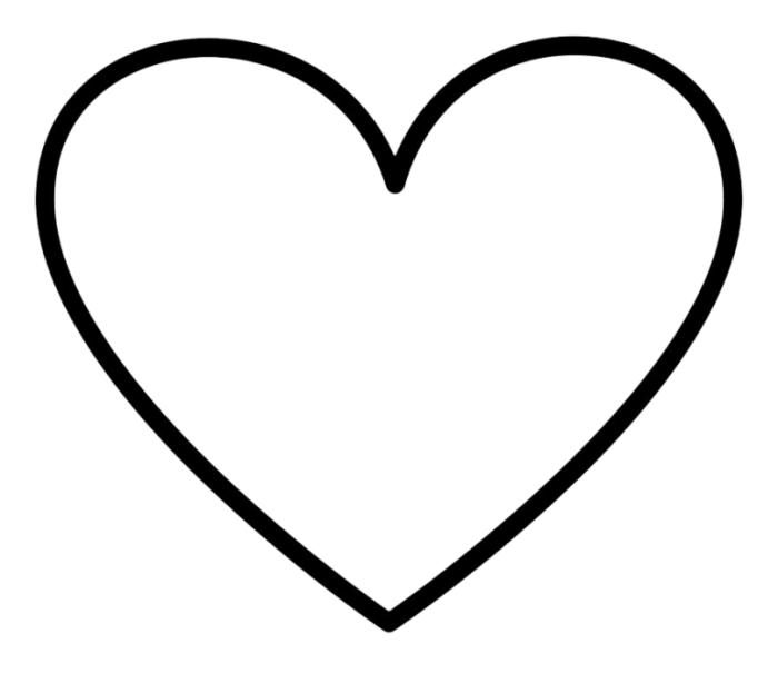 120 шаблонов и трафаретов сердца. Шаблоны для вырезания и распечатки