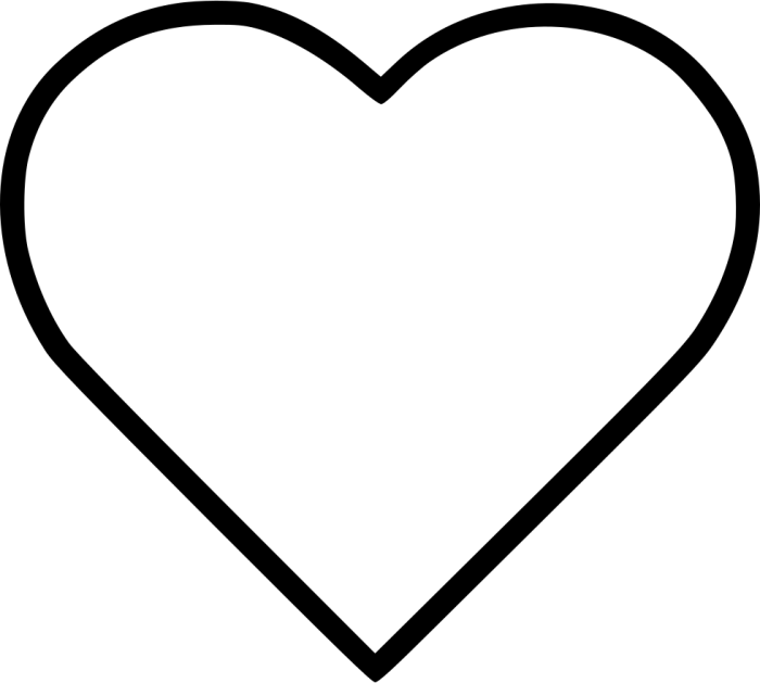 120 шаблонов и трафаретов сердца. Картинки сердца