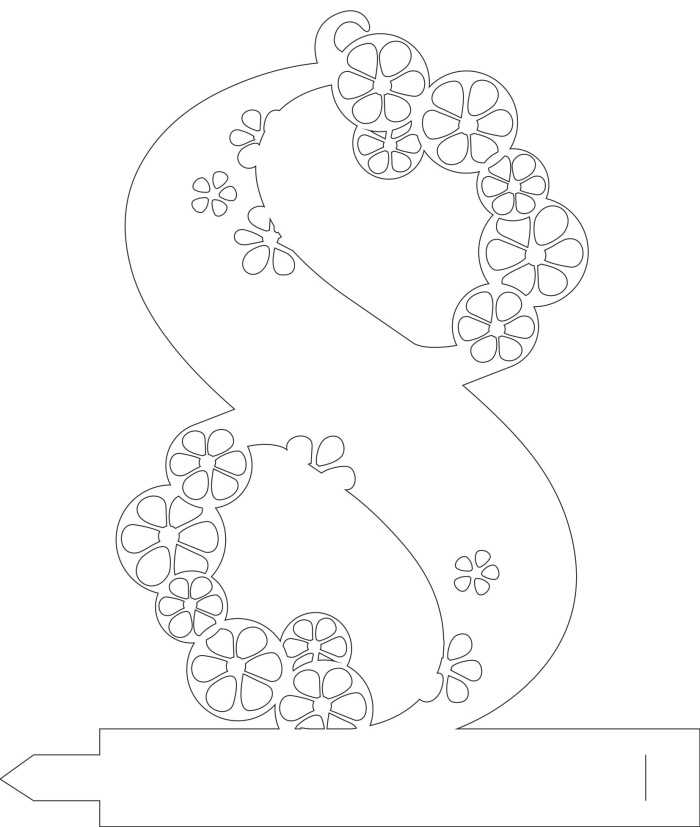 100 шаблонов на 8 марта. Шаблоны для вырезания из бумаги