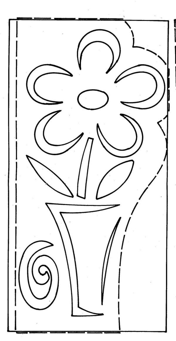 100 шаблонов на 8 марта. Шаблоны для вырезания из бумаги