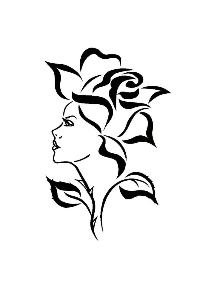 100 шаблонов на 8 марта. Трафареты на 8 марта