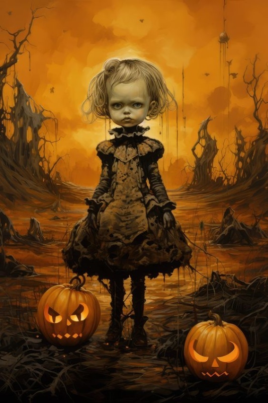 Картинки Хэллоуин (красивые, прикольные и страшные). Страшные картинки на Хэллоуин