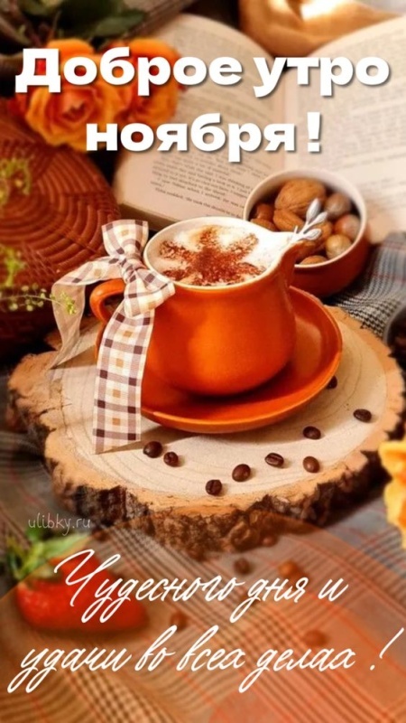 Красивые картинки Доброе утро ноября. Красивые картинки Доброе утро ноября
