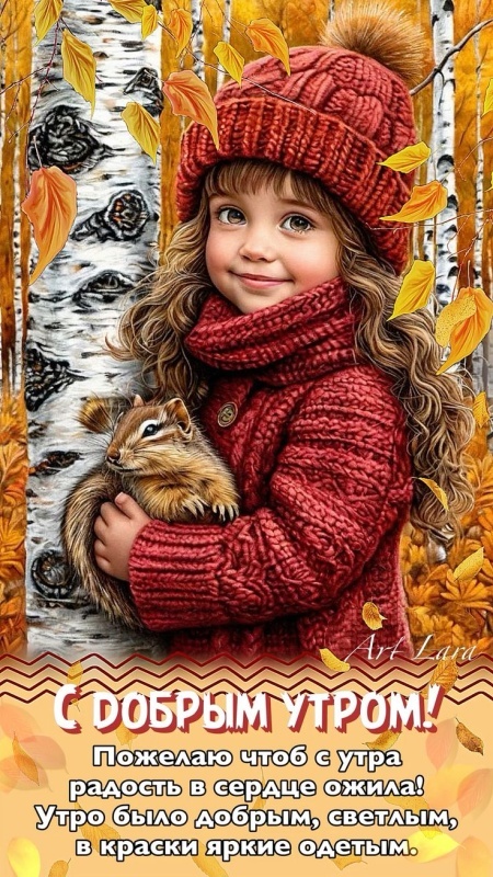 Картинки Доброе утро позитивные и новые. Позитивные и новые картинки с Добрым утром (осень)