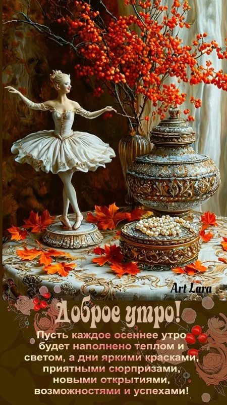 Осенние картинки Доброе утро. Позитивные осенние картинки Доброе утро