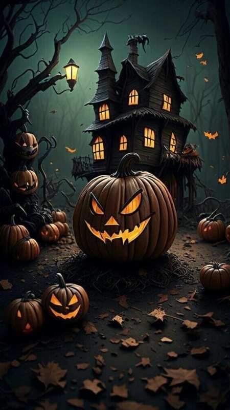 Картинки Хэллоуин (красивые, прикольные и страшные). Страшные картинки на Хэллоуин