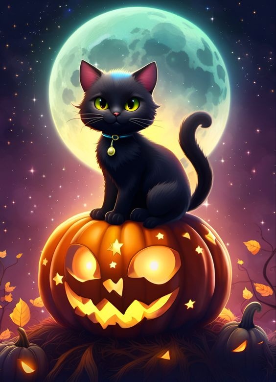 Картинки Хэллоуин (красивые, прикольные и страшные). Красивые картинки на Хэллоуин