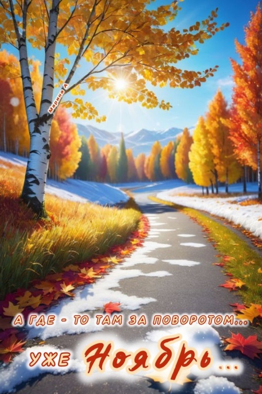 Красивые картинки Доброе утро ноября. Красивые картинки Доброе утро ноября