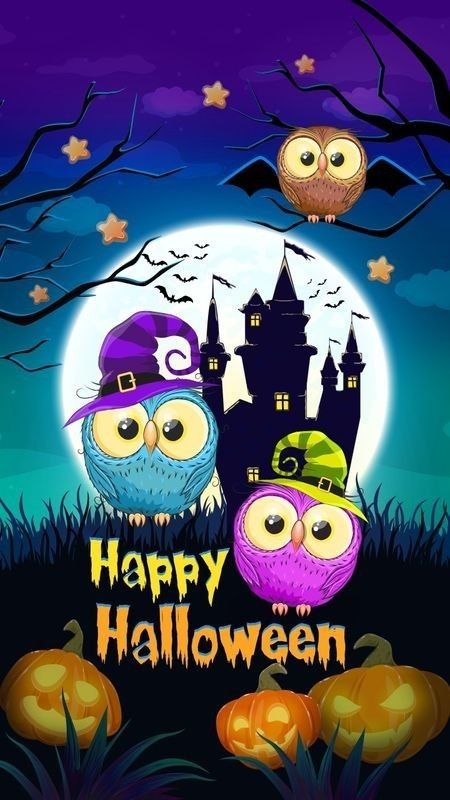 Картинки Хэллоуин (красивые, прикольные и страшные). Красивые картинки на Хэллоуин