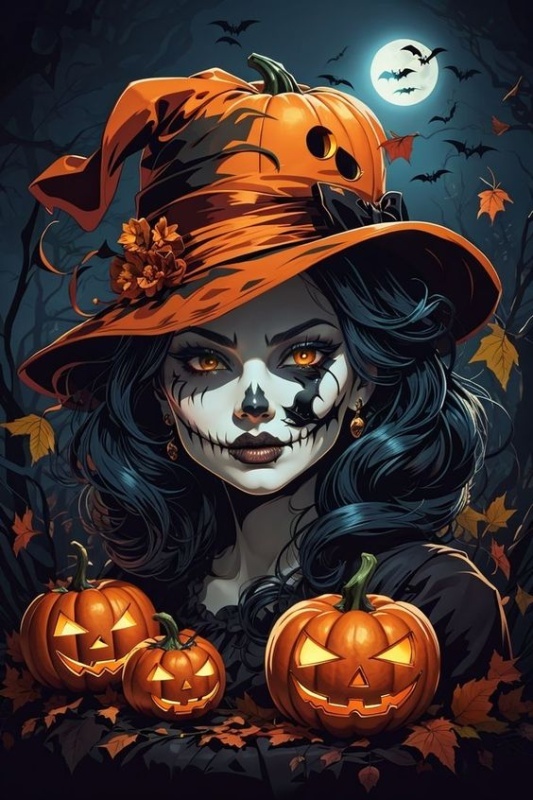 Картинки Хэллоуин (красивые, прикольные и страшные). Страшные картинки на Хэллоуин