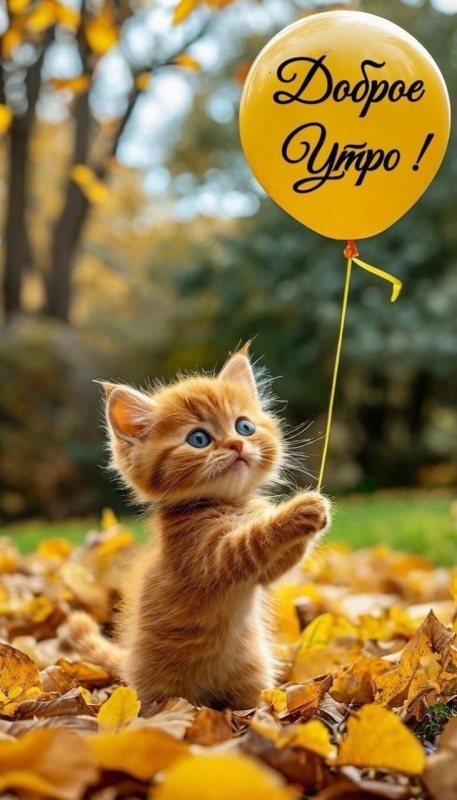 Картинки Доброе утро позитивные и новые. Позитивные и новые картинки с Добрым утром (осень)