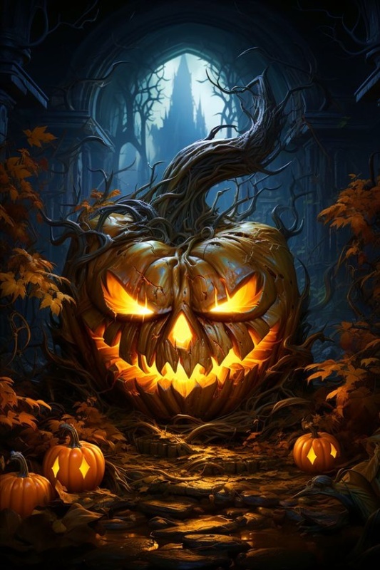 Картинки Хэллоуин (красивые, прикольные и страшные). Страшные картинки на Хэллоуин