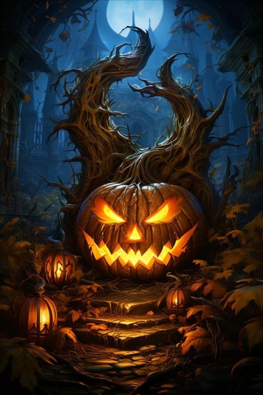 Картинки Хэллоуин (красивые, прикольные и страшные). Страшные картинки на Хэллоуин