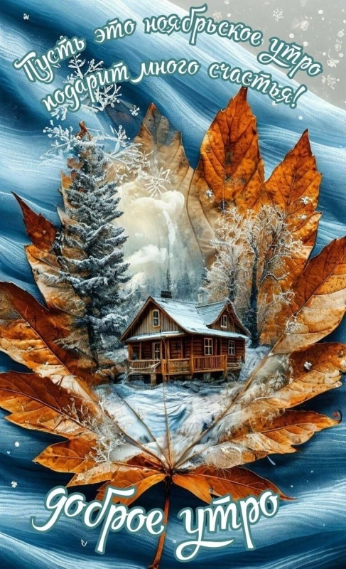 Красивые картинки Доброе утро ноября. Красивые картинки Доброе утро ноября