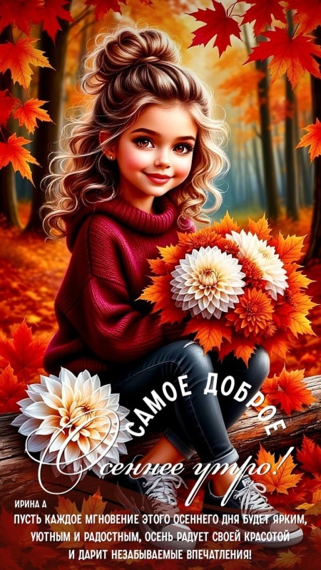 Картинки Доброе утро позитивные и новые. Позитивные и новые картинки с Добрым утром (осень)