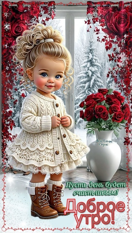 Картинки «Доброе зимнее утро» — коллекция зимних открыток с пожеланиями. Картинки Доброе зимнее утро - красивые и новые