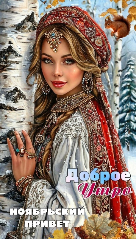 Красивые картинки Доброе утро ноября. Позитивные картинки Доброе утро ноября