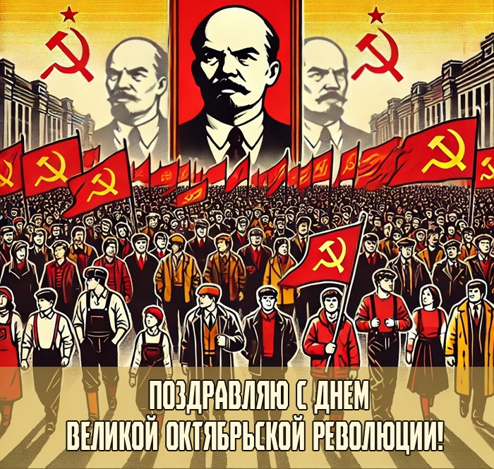 Картинки и открытки на 7 ноября . Красивые открытки с Днем 7 ноября