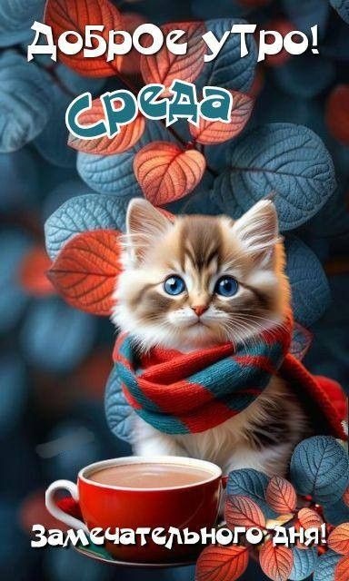 Осенние картинки Доброе утро среды. Осенние картинки с добрым утром среды