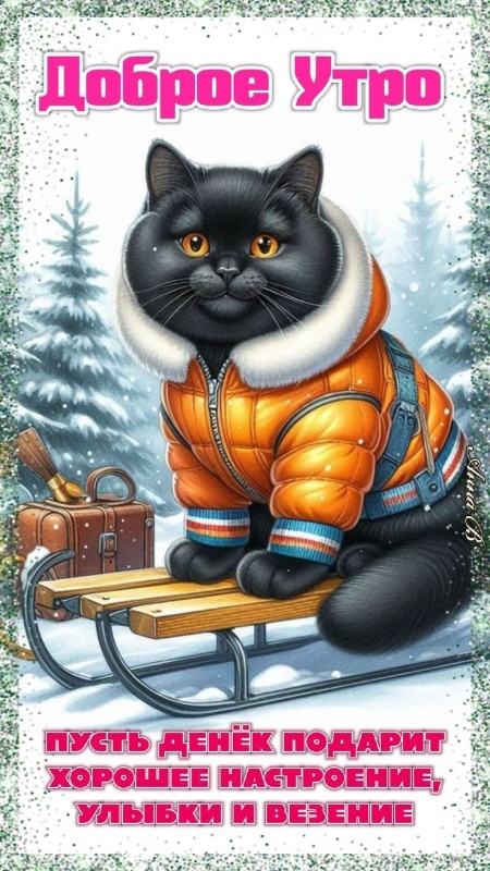 Прикольные картинки Доброе утро. Прикольные картинки Доброе утро (зимние)