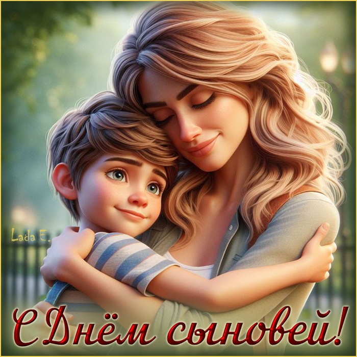 Красивые открытки на День сыновей. Красивые открытки с Днем сыновей для родителей