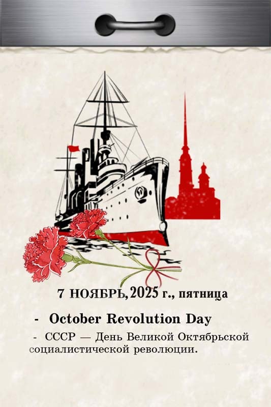 Картинки и открытки на 7 ноября . Красивые открытки с Днем 7 ноября