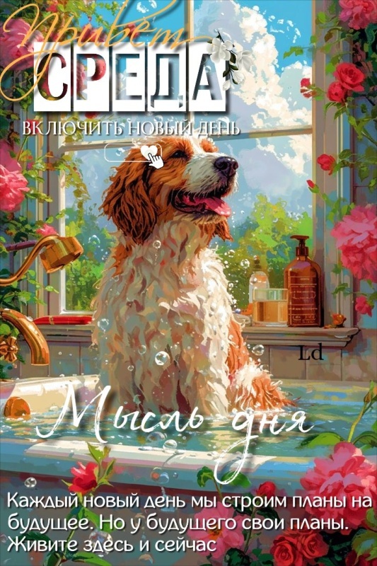 Красивые картинки Доброе утро среды. Прикольные картинки Доброе утро среды
