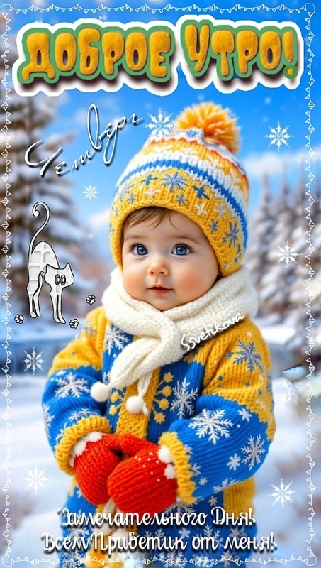 Картинки «Доброе зимнее утро» — коллекция зимних открыток с пожеланиями. Прекрасные картинки Доброе зимнее утро