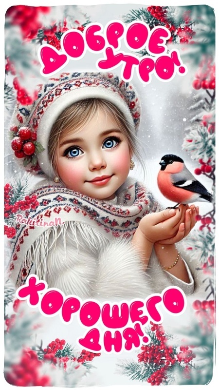 Картинки «Доброе зимнее утро» — коллекция зимних открыток с пожеланиями. Картинки Доброе зимнее утро - красивые и новые