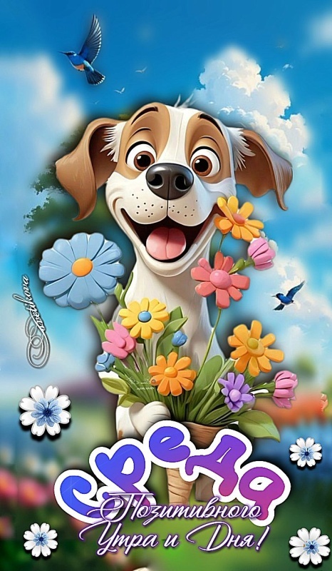 Красивые картинки Доброе утро среды. Прикольные картинки Доброе утро среды