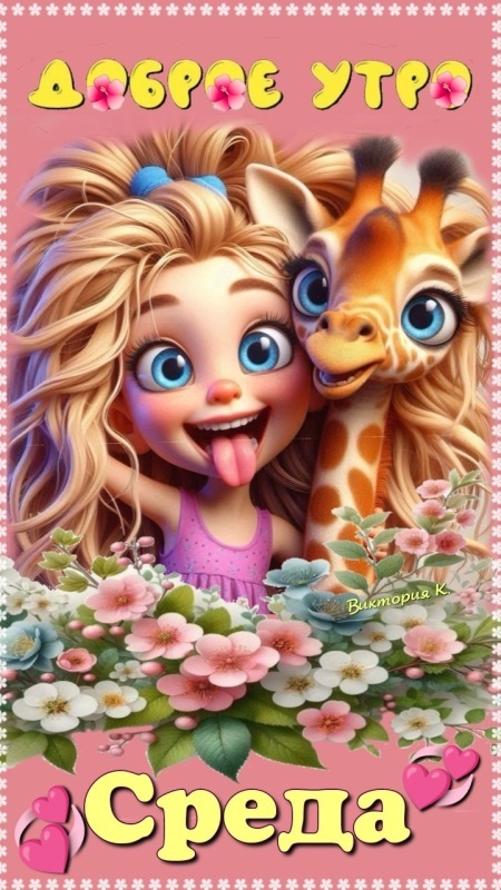 Красивые картинки Доброе утро среды. Прикольные картинки Доброе утро среды