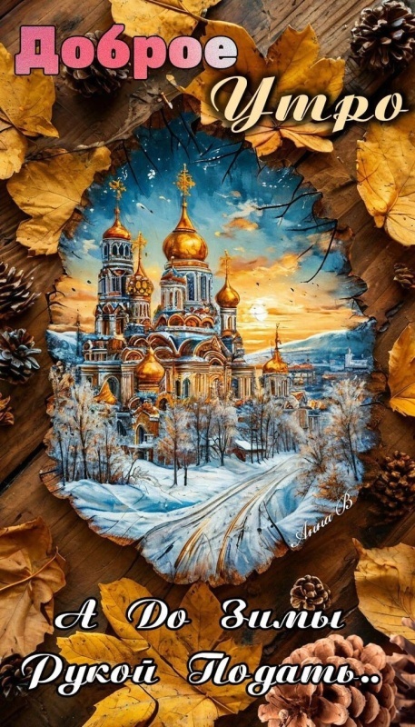 Красивые картинки Доброе утро ноября. Красивые картинки Доброе утро ноября