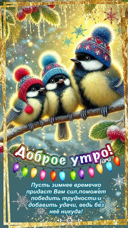 Картинки «Доброе зимнее утро» — коллекция зимних открыток с пожеланиями. Картинки Доброе зимнее утро - красивые и новые