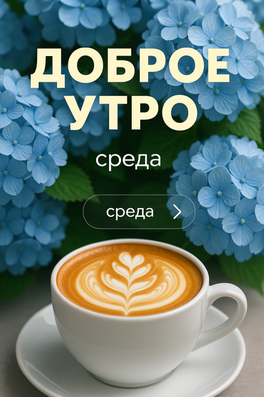 Красивые картинки Доброе утро среды. 