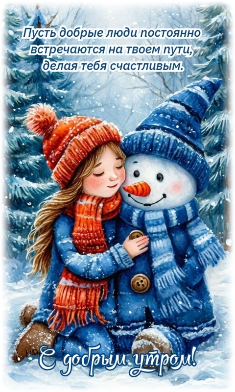 Картинки «Доброе зимнее утро» — коллекция зимних открыток с пожеланиями. Прекрасные картинки Доброе зимнее утро
