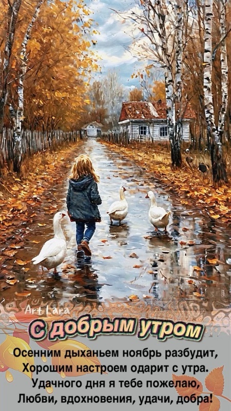 Осенние картинки Доброе утро. Красивые осенние картинки Доброе утро