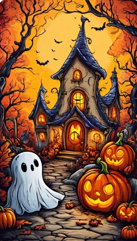 Картинки Хэллоуин (красивые, прикольные и страшные). Красивые картинки на Хэллоуин