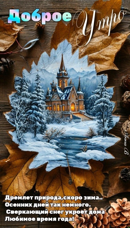 Красивые картинки Доброе утро ноября. Красивые картинки Доброе утро ноября