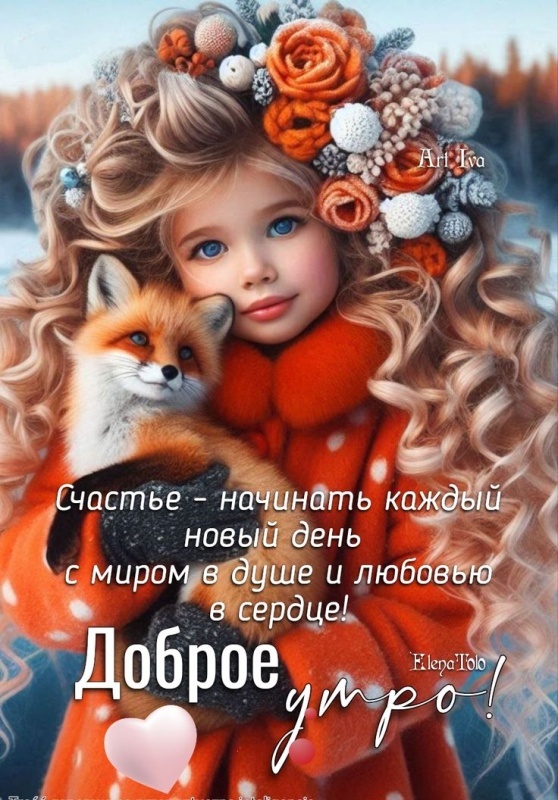 Картинки «Доброе зимнее утро» — коллекция зимних открыток с пожеланиями. Прекрасные картинки Доброе зимнее утро