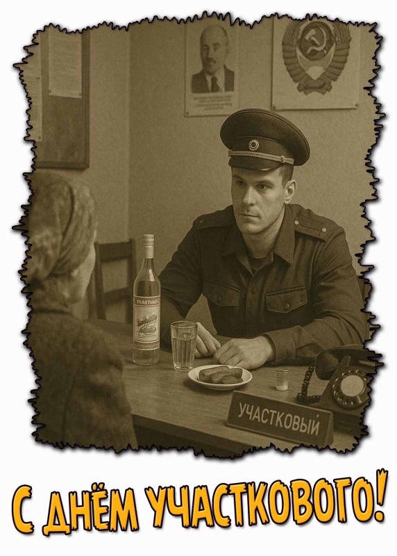 Открытки с Днем участковых уполномоченных полиции. Открытки с Днем участкового (красивые и прикольные)