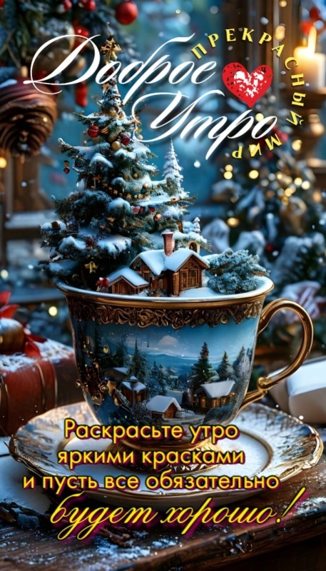 Картинки «Доброе зимнее утро» — коллекция зимних открыток с пожеланиями. Доброе зимнее утро - картинки с пейзажами